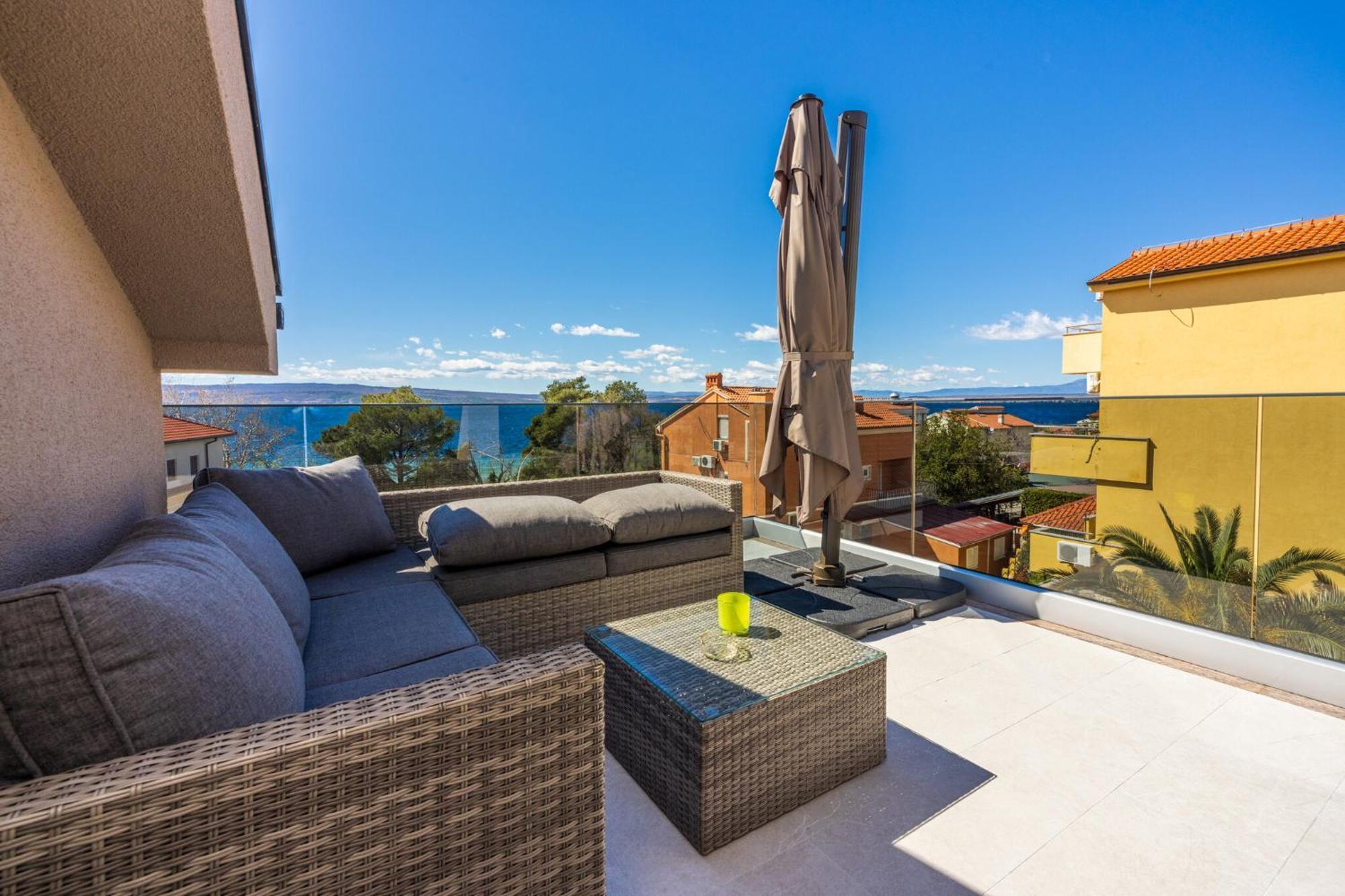 Villa Vadaga Crikvenica Eksteriør billede