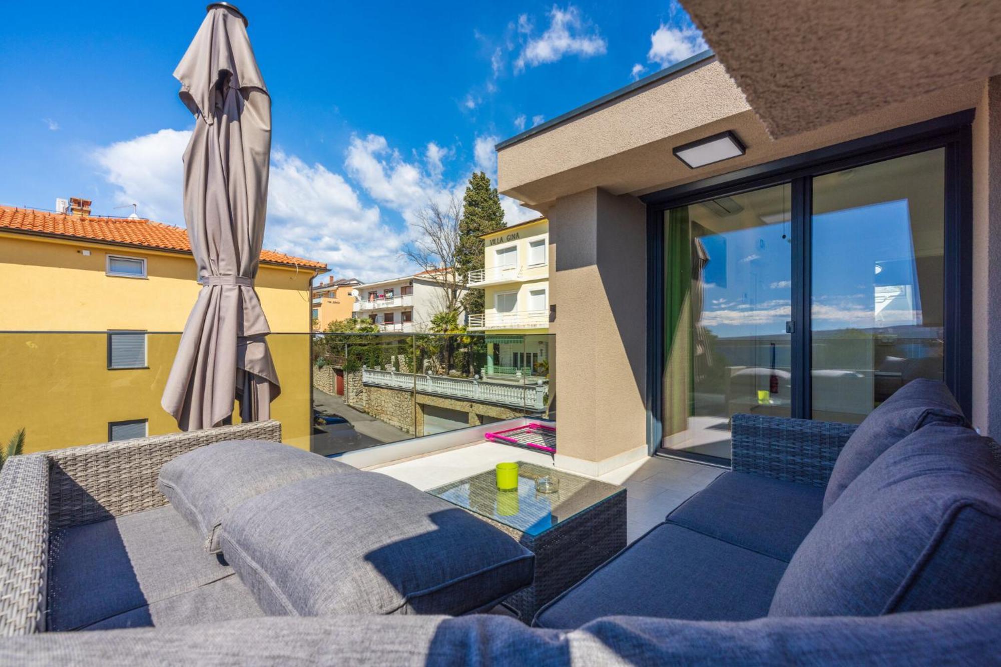 Villa Vadaga Crikvenica Eksteriør billede
